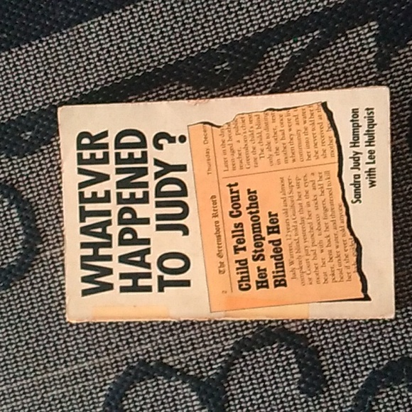 Vintage 1980 Whatever Happened to Judy Paperback Book True Story - Picture 1 of 6